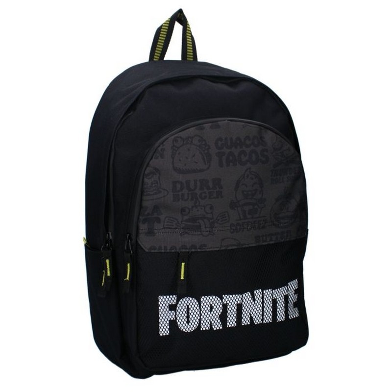 FortniteÂ® Skoletaske Sort