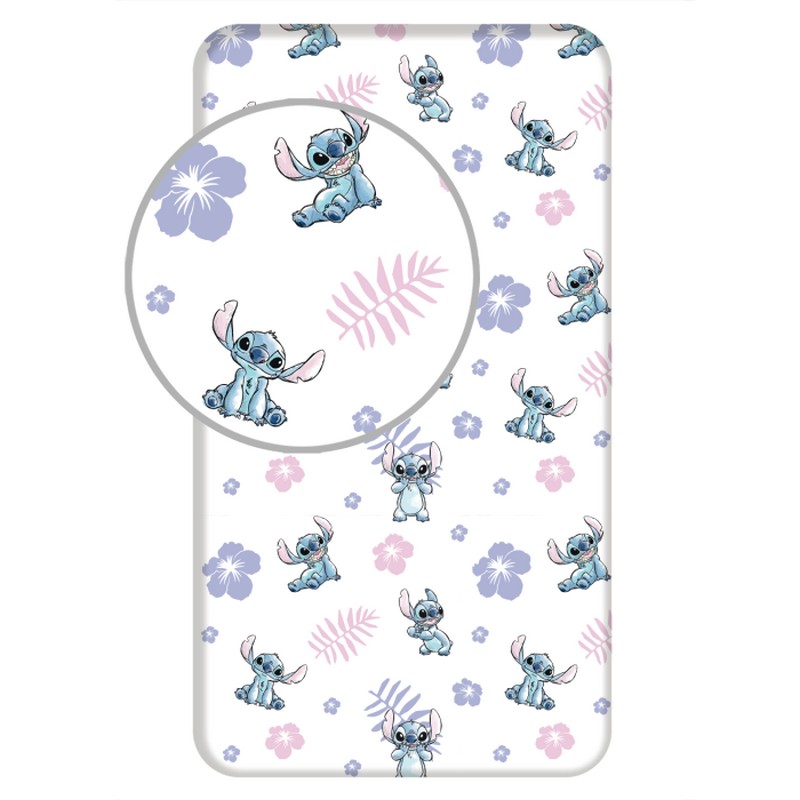 Lilo & Stitch Enkeltmands Stræklagen (90 x 200 x 25 cm) | Lilo & Stitch Sengetøj - Temashop