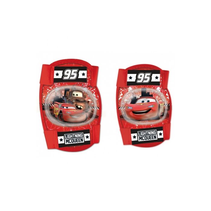 CarsÂ® Knæ- & Albuebeskyttere Sæt Rød