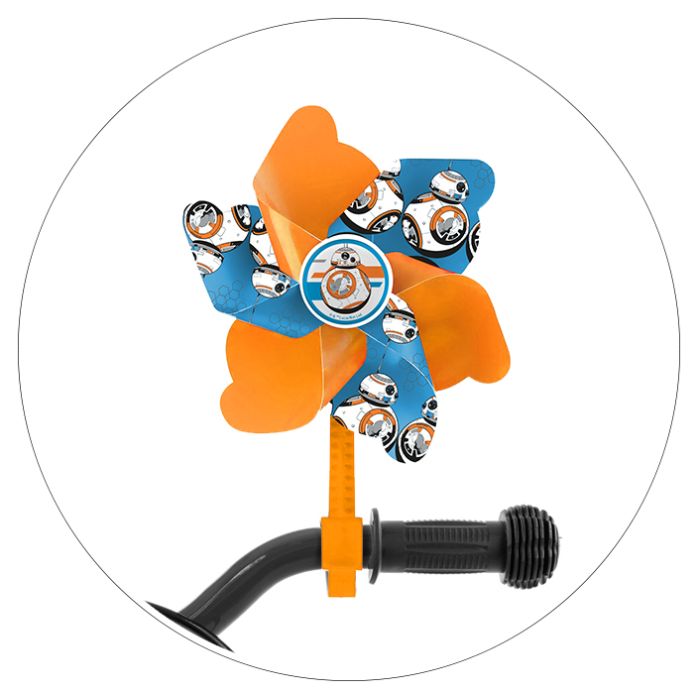 Star Wars BB-8 Cykelvindmølle (17 cm) | Star Wars Cykeludstyr - Temashop