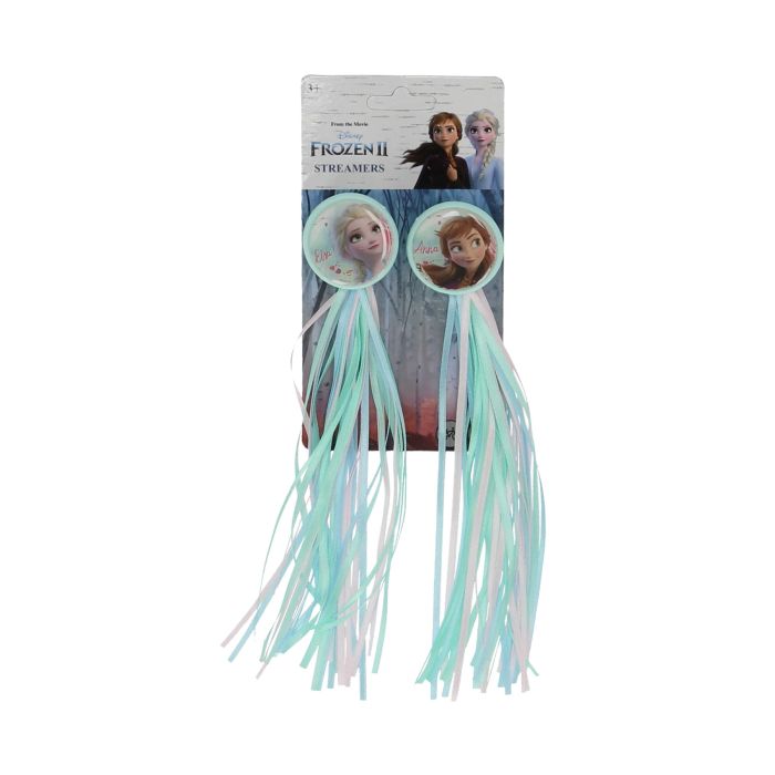 Frozen Elsa & Anna Cykelstyr Frynser (21 cm) | Frost Cykeludstyr - Temashop