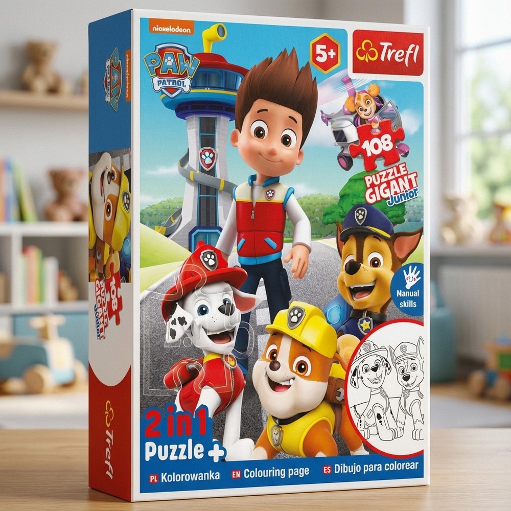 Paw Patrol Junior Puslespil | Paw Patrol Puslespil - Temashop