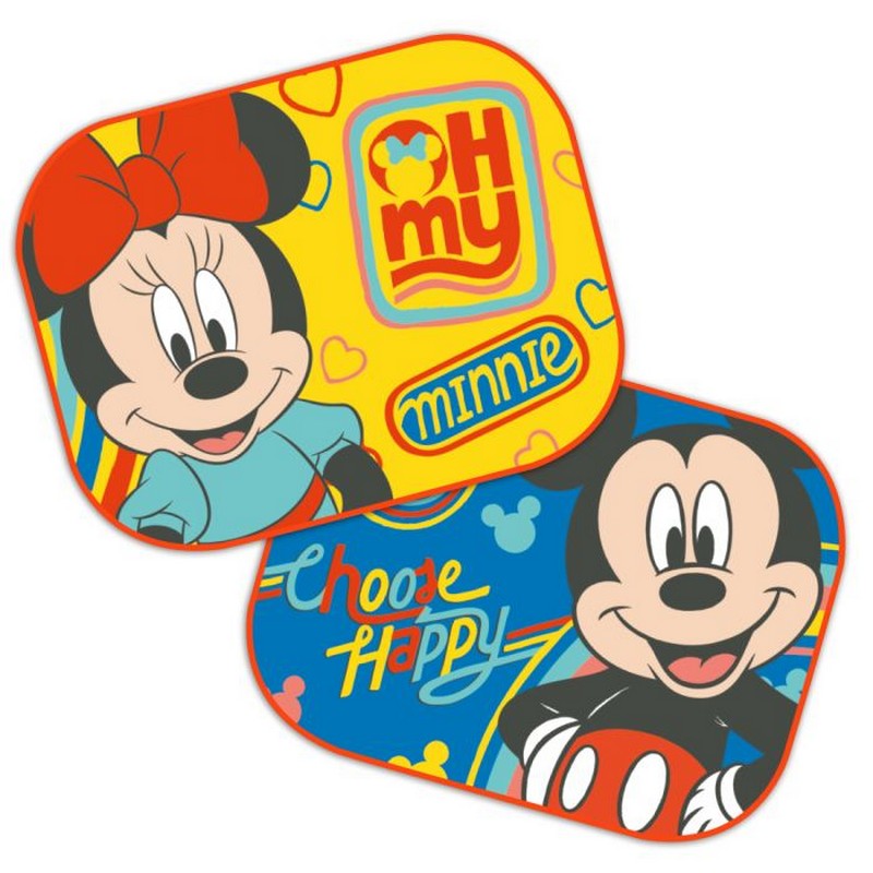Mickey MouseÂ® & Minnie Solskærme Til Bil