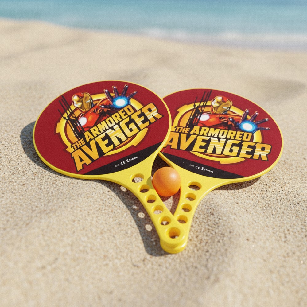 AvengersÂ® Iron Man Strandtennis Sæt