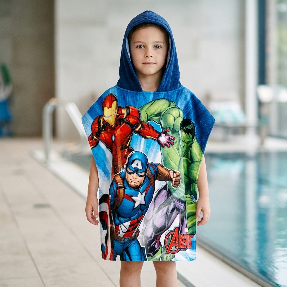 Avengers Regnponcho (100 x 55 cm) | Avengers Overdel - Temashop