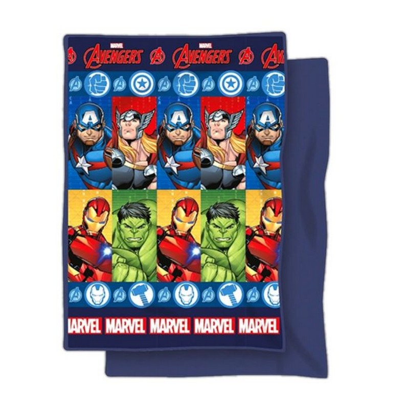 Avengers Sengetæppe (150 x 250 x 0,5 cm) | Avengers Sengetøj - Temashop