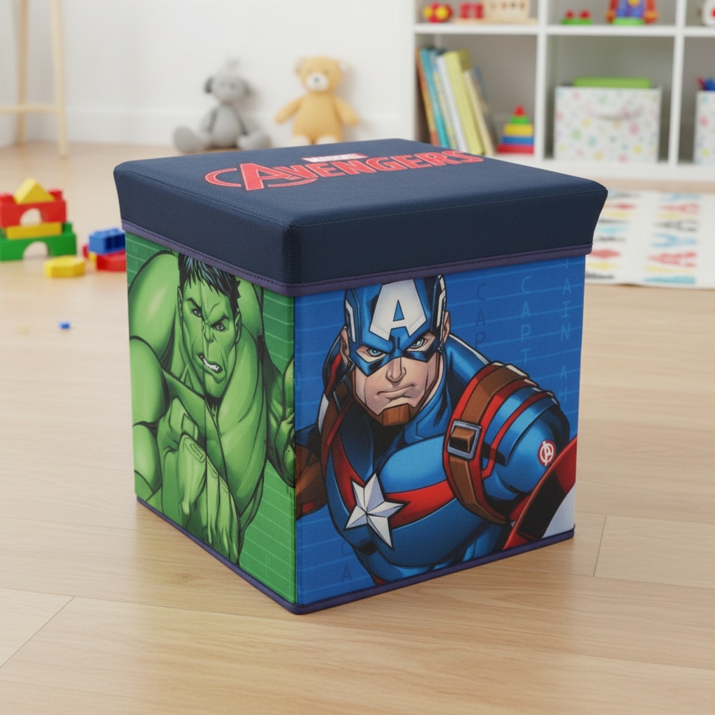 AvengersÂ® Legetøjs Opbevaringsboks & Stol
