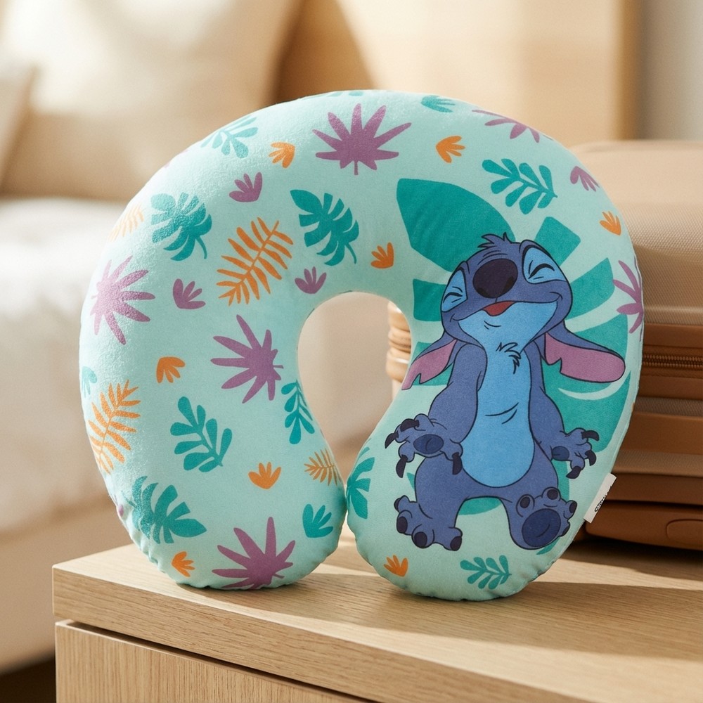 Lilo & Stitch Nakkepude (30 x 30 x 26 cm) | Lilo & Stitch Puder - Temashop