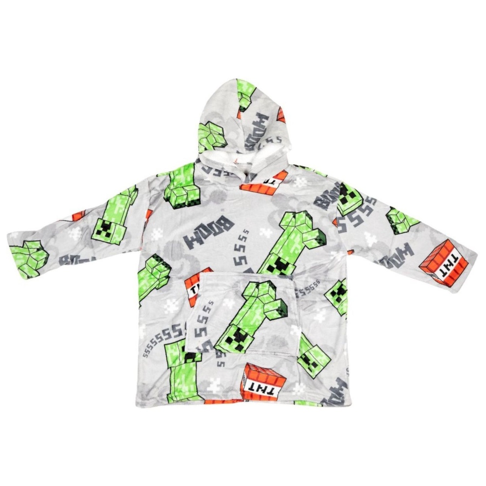 Minecraft Tæppehoodie | Minecraft Hoodie - Temashop