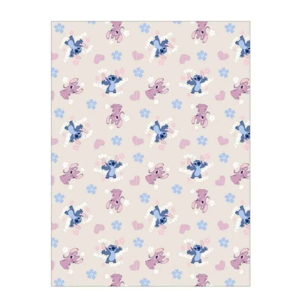 Lilo & Stitch Fleecetæppe (150 x 110 cm) | Stitch Tæpper - Temashop