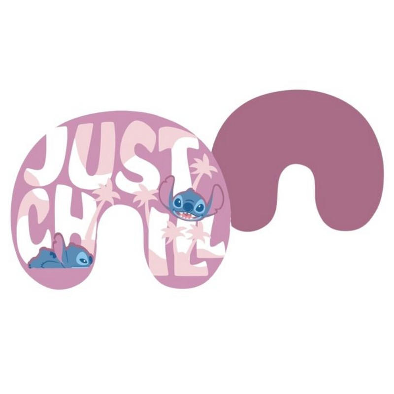 Lilo & Stitch Just Chill Nakkepude | Lilo & Stitch Puder - Temashop