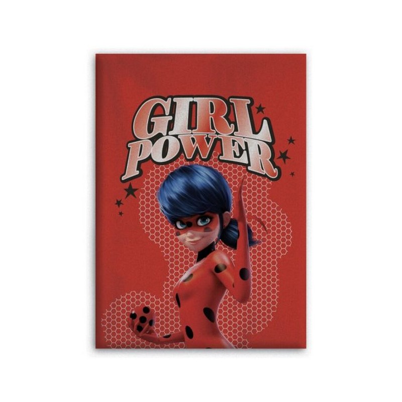 Miraculous Girl Power Fleecetæppe (140 x 100 cm) | Miraculous Tæpper - Temashop