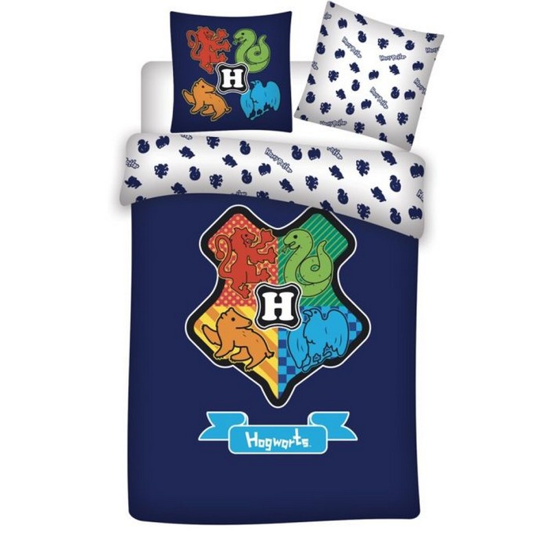 Harry Potter 2-sidet Sengetøj | Harry Potter Sengetøj - Temashop