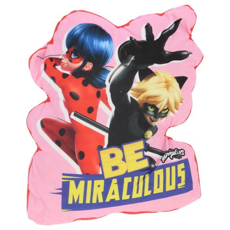 Miraculous Ladybug Formet Pude (35 x 26 x 3 cm) | Miraculous Puder - Temashop