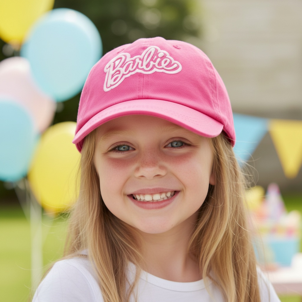 Barbie Kasket Pink | Barbie Hat / Hue / Hjelm - Temashop