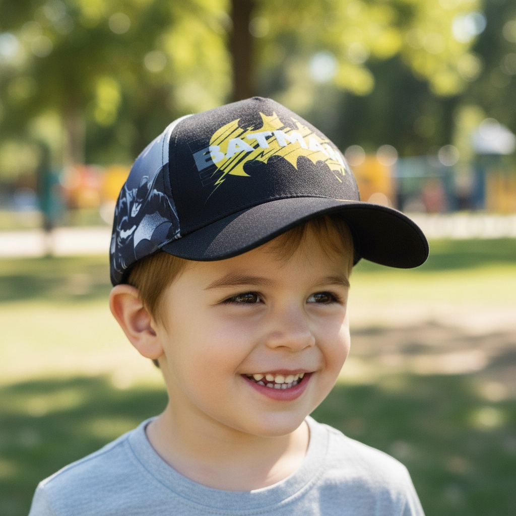 Batman Børnekasket | Batman Hat / Hue / Hjelm - Temashop