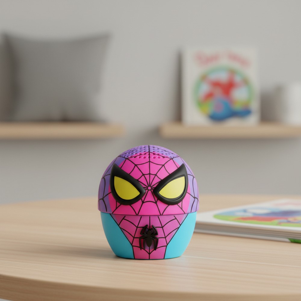 SpidermanÂ® Boomer Bluetooth Højttaler Lyserød/Lilla