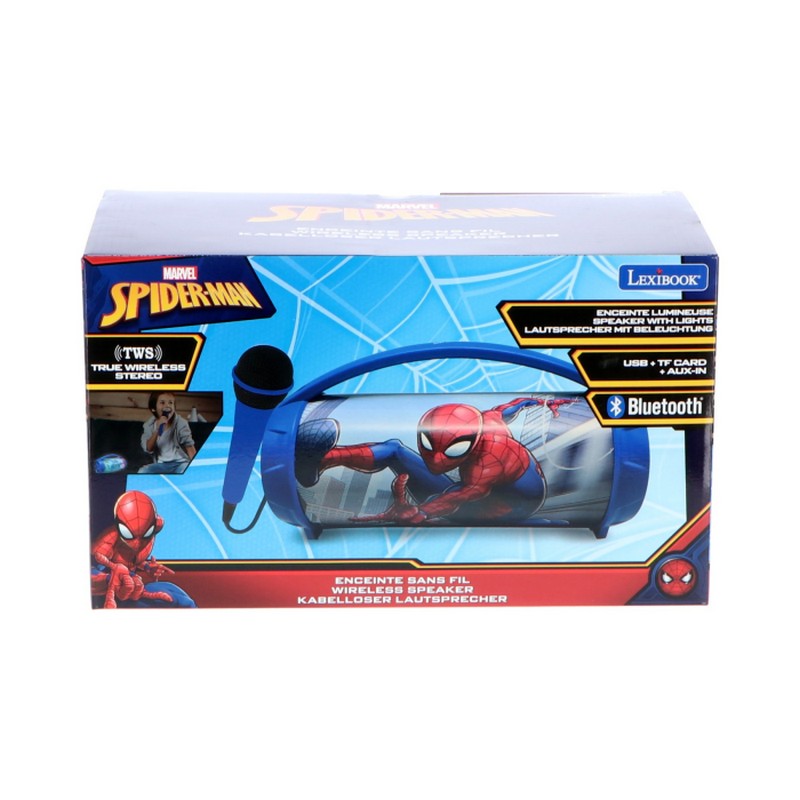 SpidermanÂ® Bluetooth Højttaler Med Mikrofon