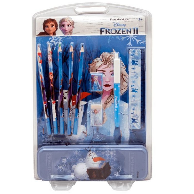 Frozen Skole Skrivesæt | Frost Male- & Tegneudstyr - Temashop
