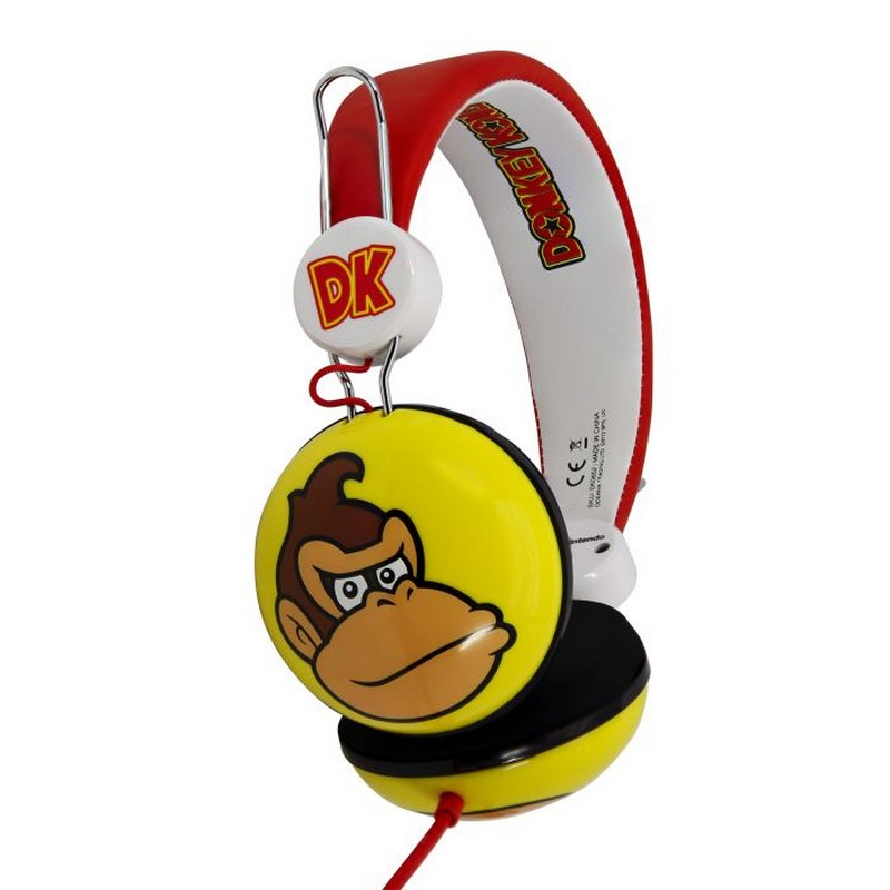 Super Mario Donkey Kong Børne Hovedtelefoner | Super Mario Elektronikudstyr - Temashop