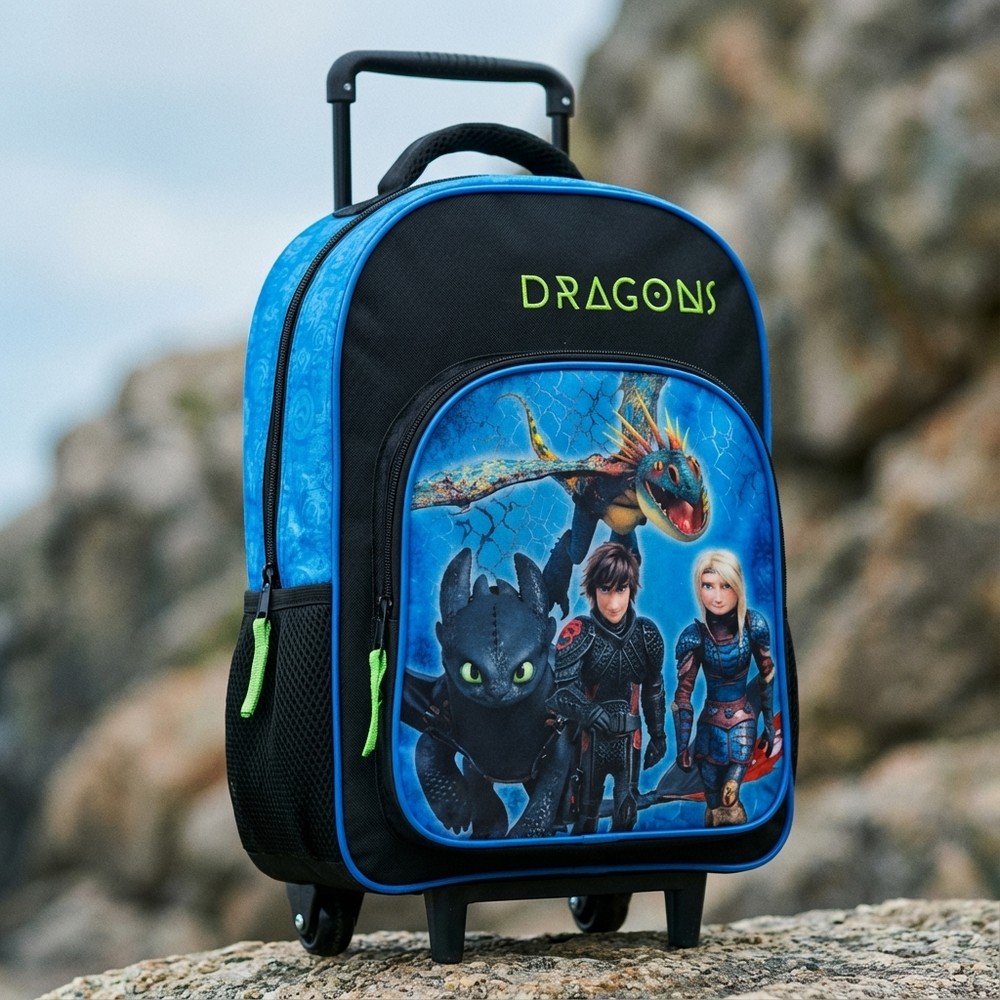 Sådan Træner Du Din Drage Trolley (36 x 26 x 10 cm) | Sådan træner du din drage Taske / Pung - Temashop