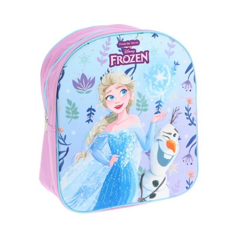 Frozen Elsa & Olaf 3D Rygsæk (30 x 26 x 10 cm) | Frost Taske / Pung - Temashop