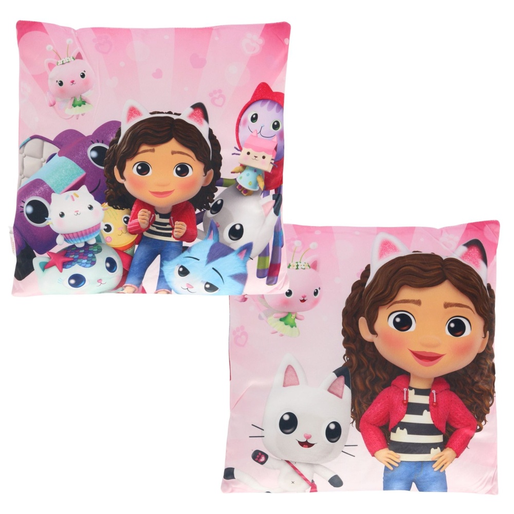 Gabbys Dukkehus Pude (38 x 38 x 3 cm) | Gabbys Dollhouse Puder - Temashop