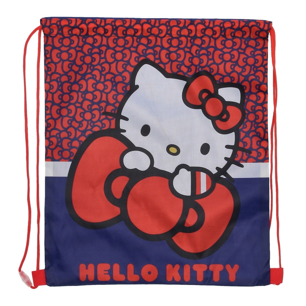 Hello Kitty Sportstaske (40 x 35 cm) | Hello Kitty Taske / Pung - Temashop