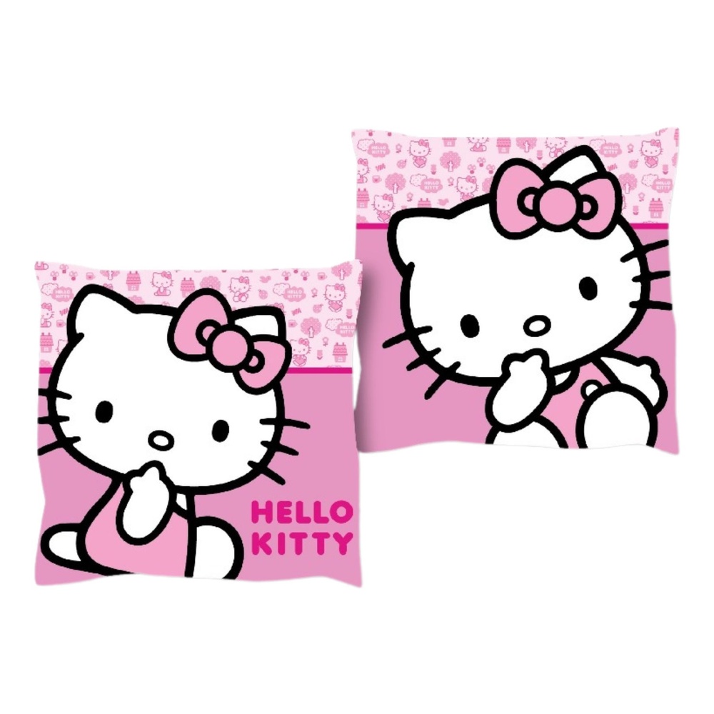Hello Kitty Pude (38 x 38 x 3 cm) | Hello Kitty Puder - Temashop