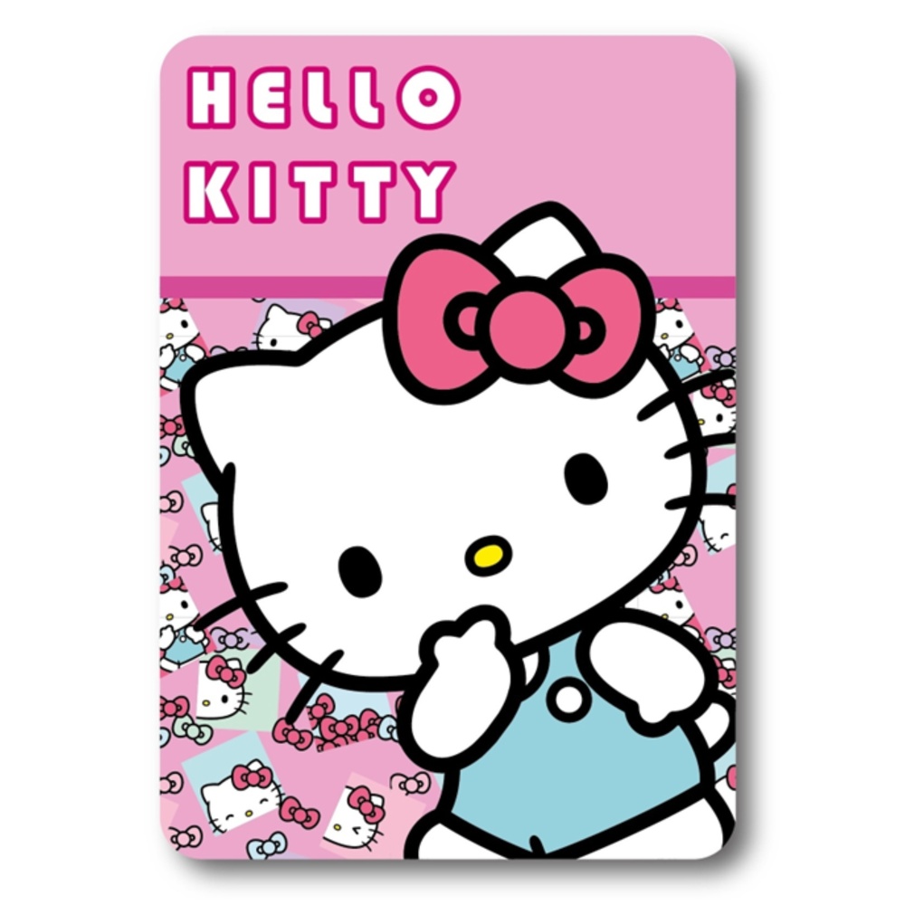 Hello Kitty Tæppe (140 x 100 cm) | Hello Kitty Tæpper - Temashop