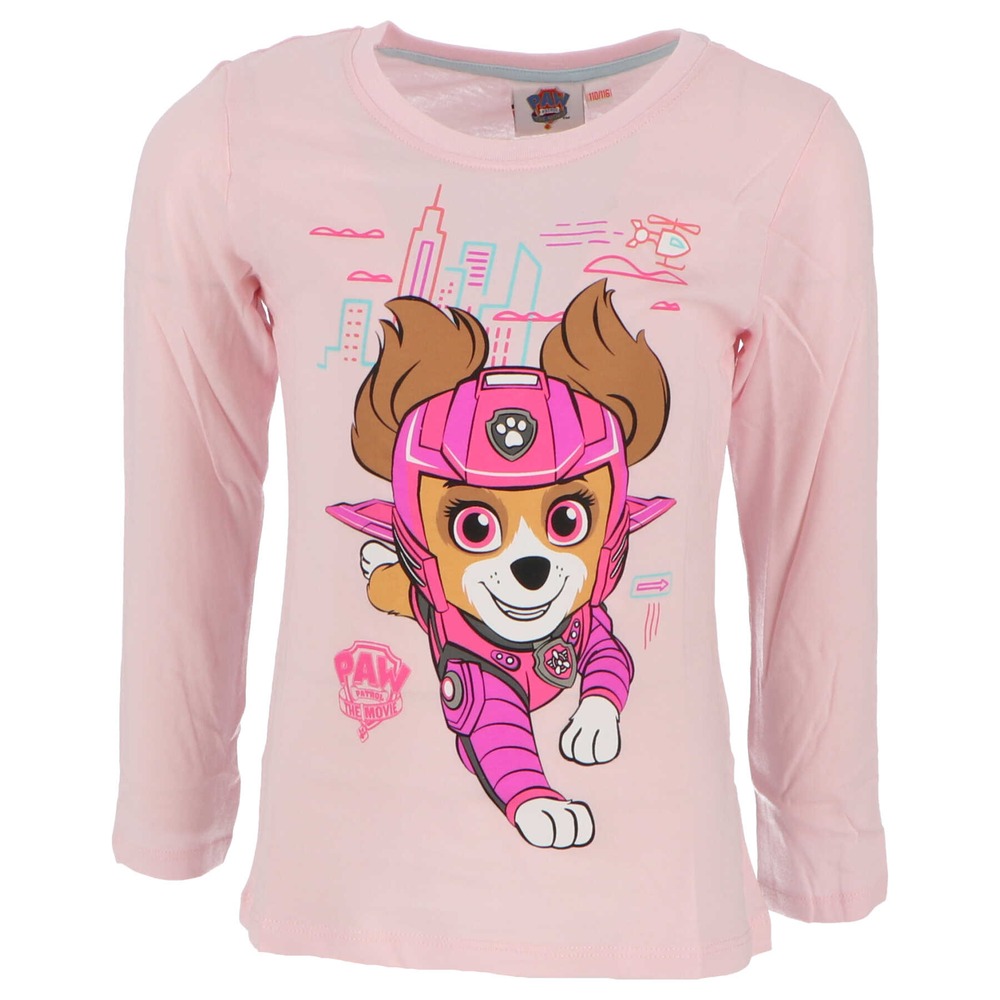 Paw Patrol Skye Langærmet Bluse | Paw Patrol Overdel - Temashop