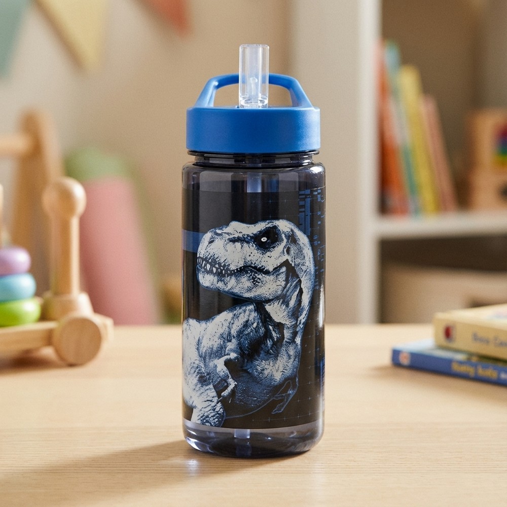 Jurassic World T-Rex Drikkedunk (18 x 7 x 7 cm, 500 ml) | Dinosaurus Lommelærke / Drikketilbehør - Temashop