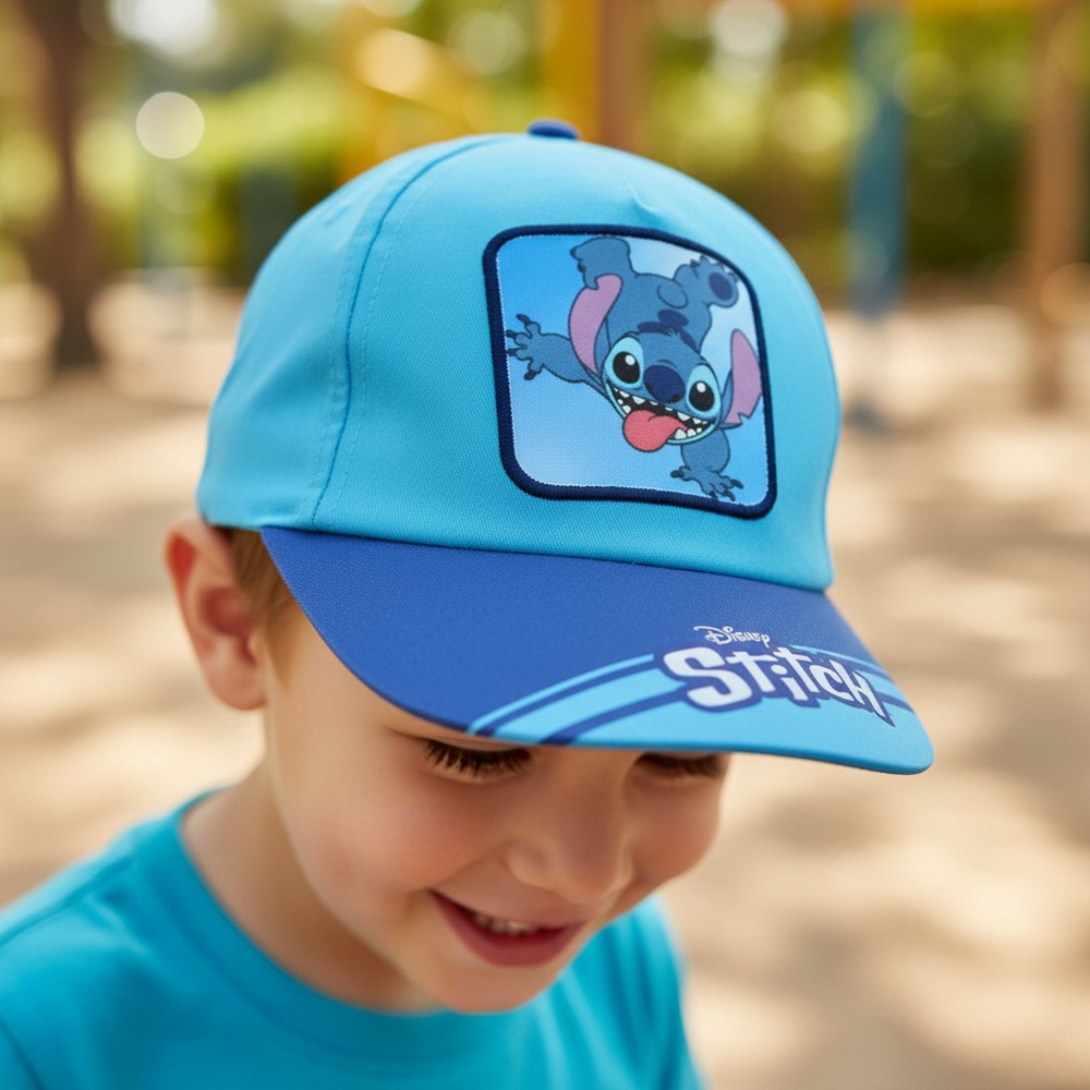 Lilo & Stitch Kasket Blå | Lilo & Stitch Hat / Hue / Hjelm - Temashop
