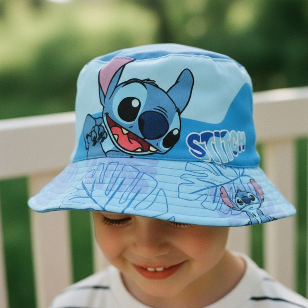 Lilo & Stitch Bøllehat Blå | Lilo & Stitch Hat / Hue / Hjelm - Temashop