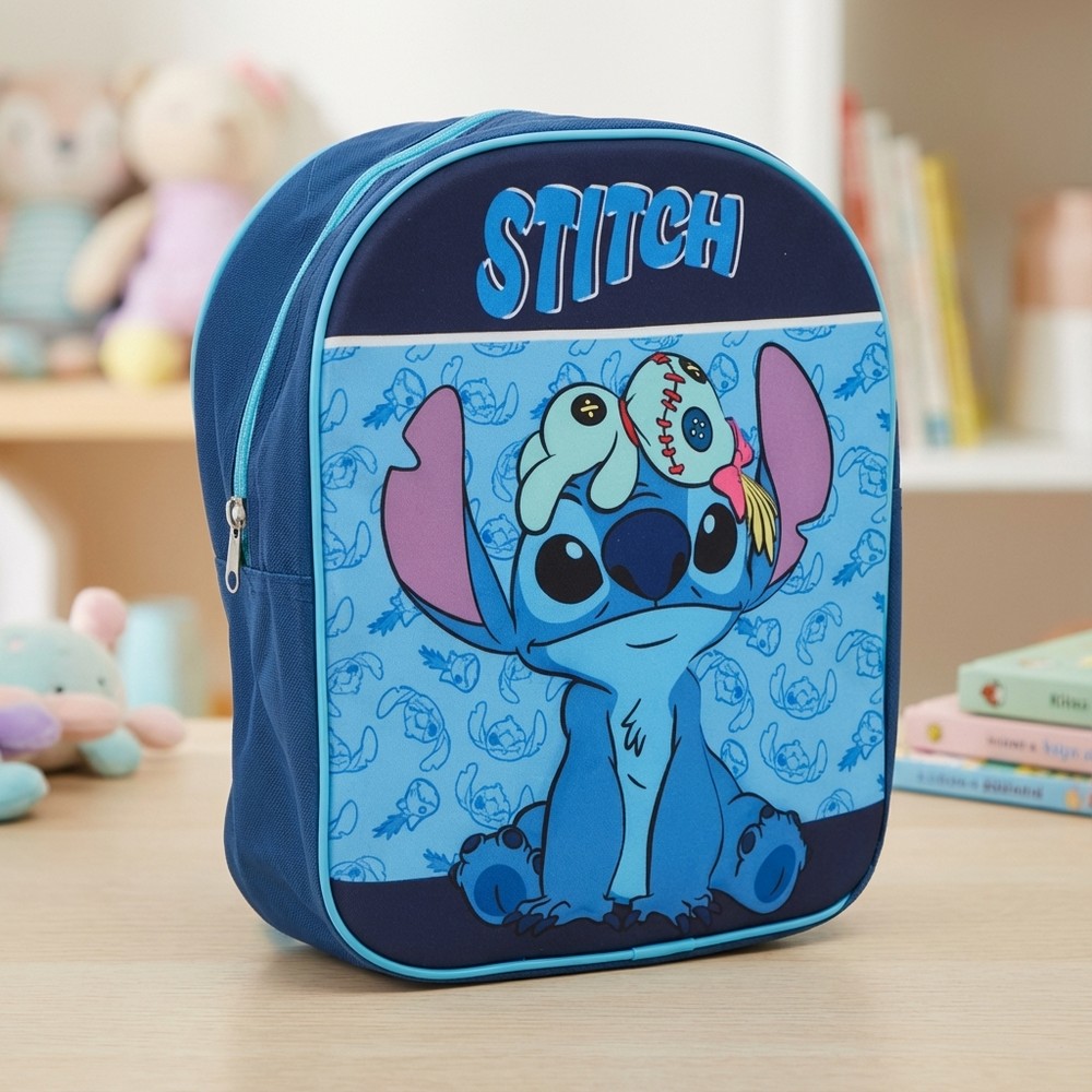 Lilo & Stitch Scrump 3D Rygsæk (30 x 26 x 10 cm) | Lilo & Stitch Taske / Pung - Temashop