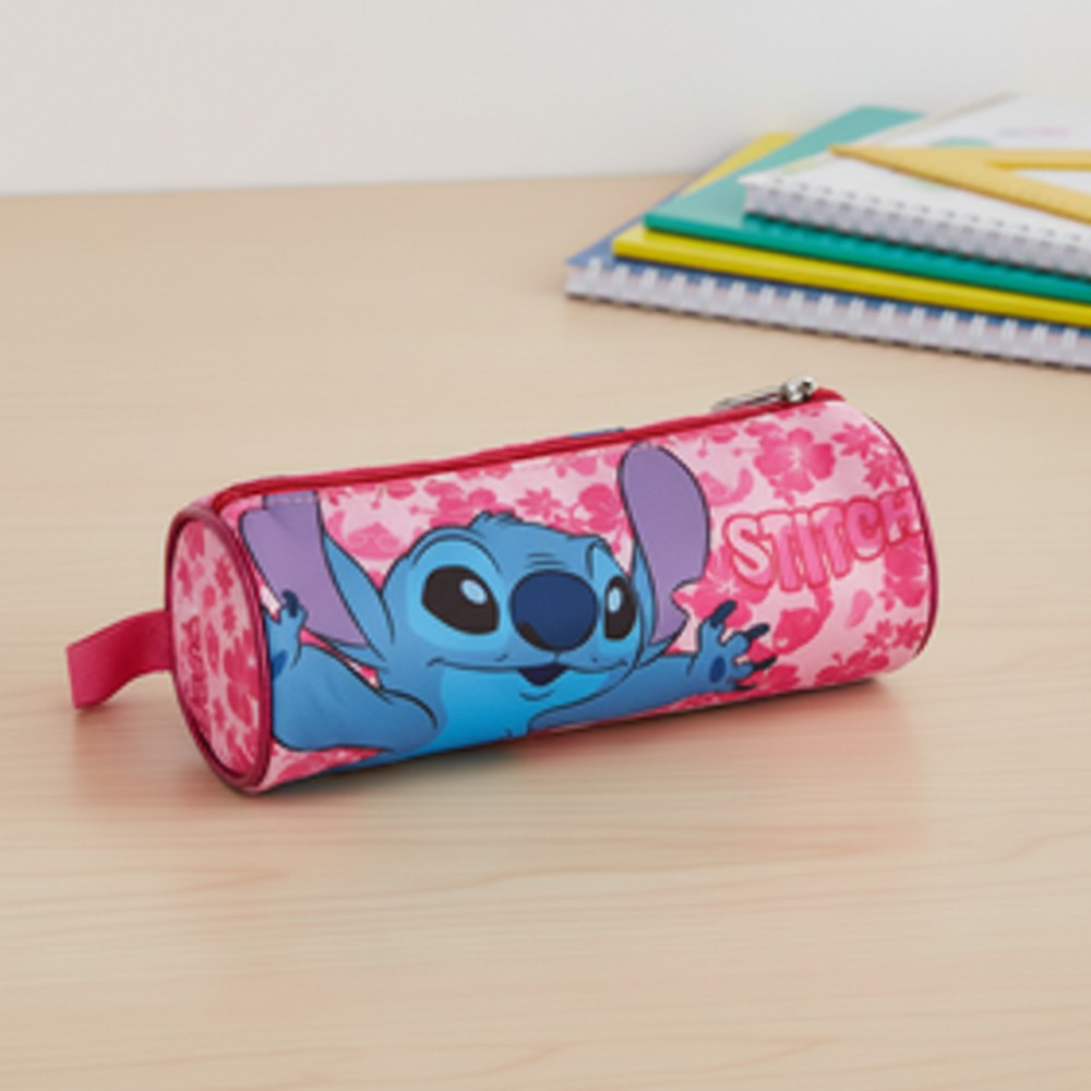 Lilo & Stitch Penalhus Lyserød (23 x 9 x 9 cm) | Lilo & Stitch Penalhuse - Temashop