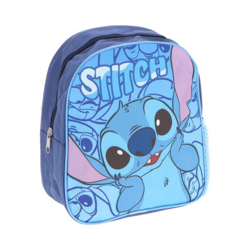 Lilo & Stitch Cute Stitch Rygsæk Blå (25 x 22 x 10 cm) | Lilo & Stitch Taske / Pung - Temashop