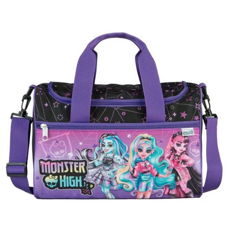 Monster High Sportstaske Lilla (35 x 16 x 23 cm) | Monster High Taske / Pung - Temashop
