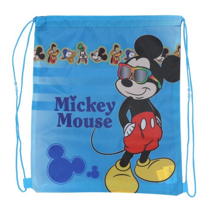Mickey Mouse Gymnastikpose Lyseblå (35 x 40 cm) | Mickey Mouse Taske / Pung - Temashop