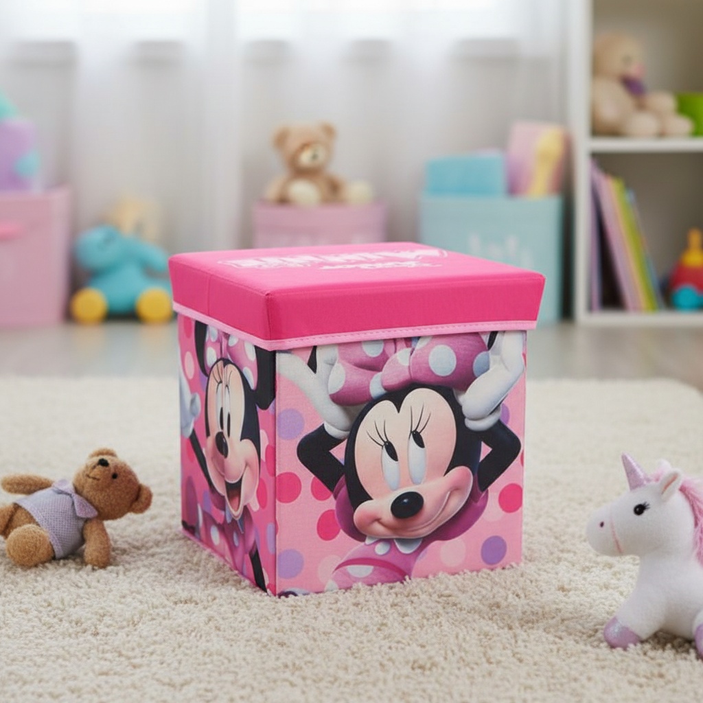 Minnie MouseÂ® Legetøjs Opbevaringsboks & Stol