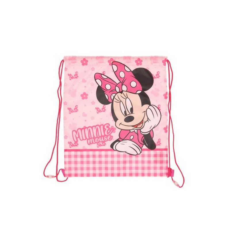 Minnie Mouse Gymnastikpose Lyserød (35 x 40 cm) | Minnie Mouse Taske / Pung - Temashop