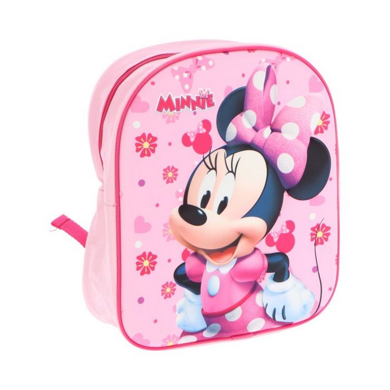 Minnie Mouse 3D Rygsæk Lyserød (30 x 26 x 10 cm) | Minnie Mouse Taske / Pung - Temashop