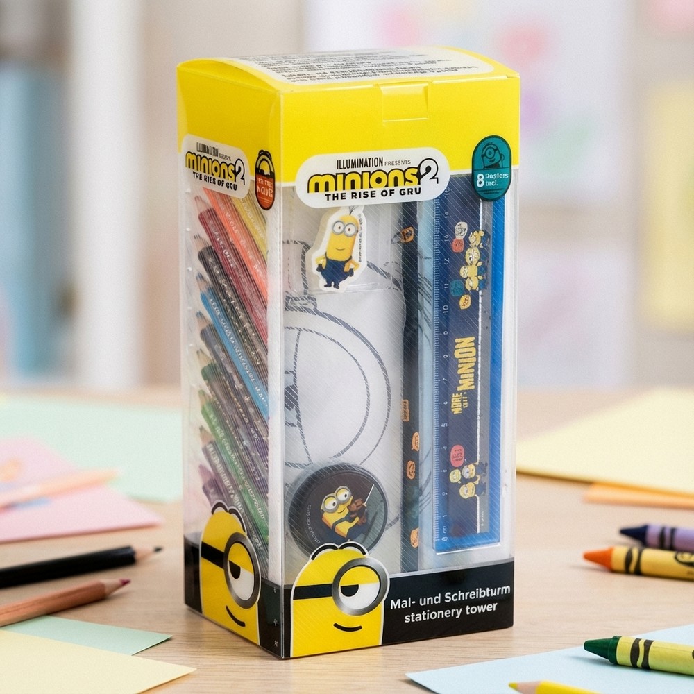 Minions Malingsæt | Minions Male- & Tegneudstyr - Temashop
