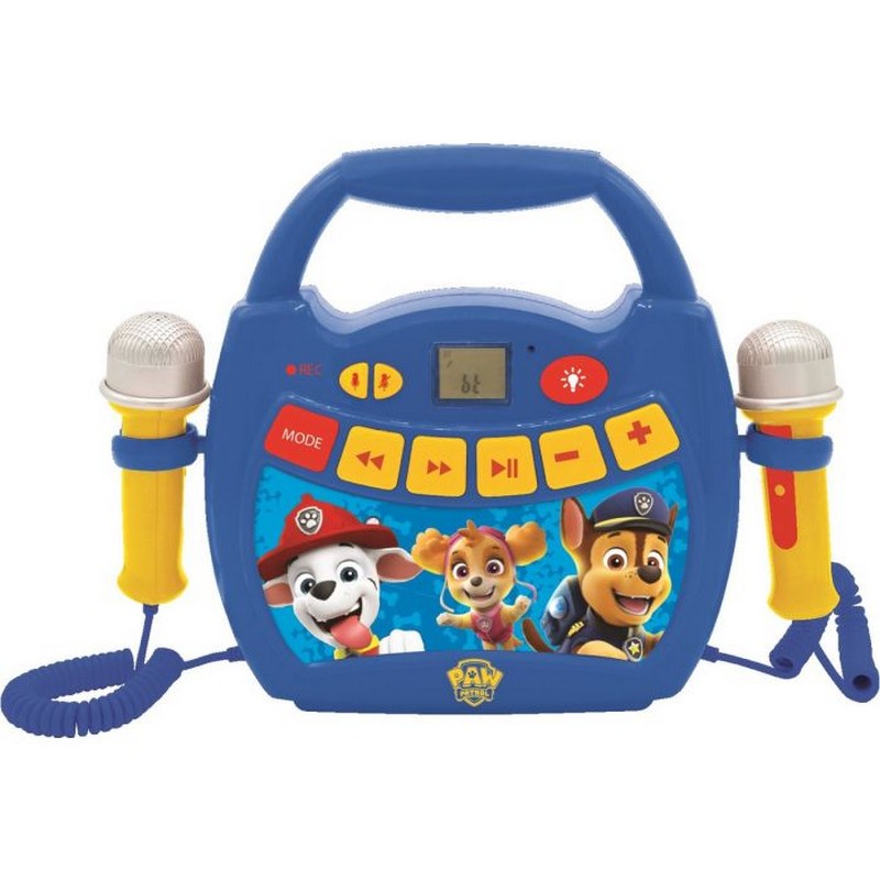 Paw PatrolÂ® Karaoke Afspiller Blå