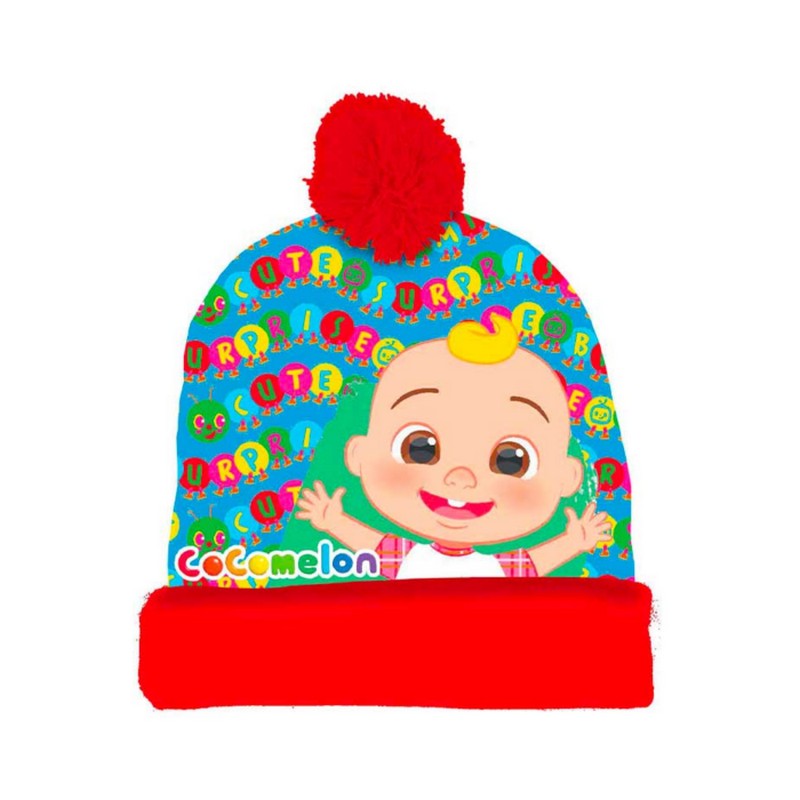 Cocomelon Hue Med Pompon | Cocomelon Hat / Hue / Hjelm - Temashop