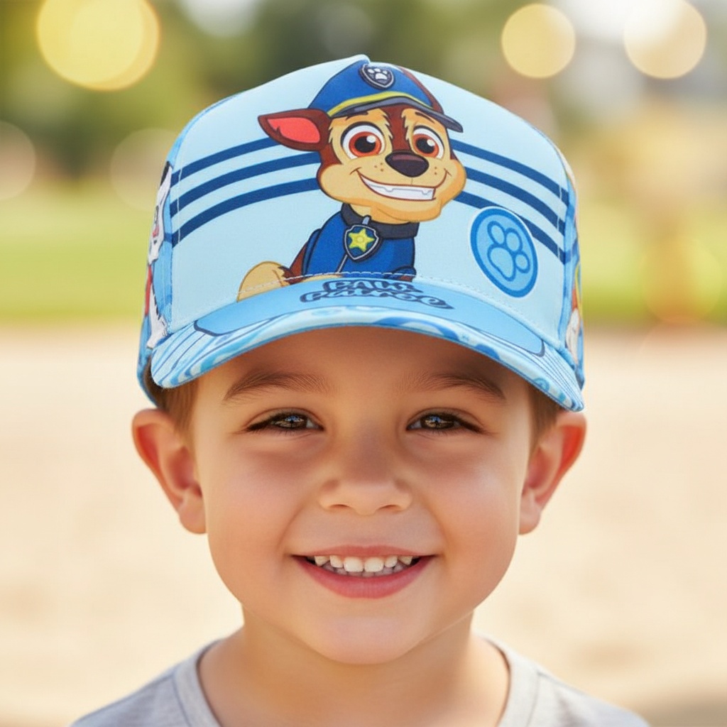 Paw Patrol Chase & Marshall Kasket (51 cm & 53 cm) | Paw Patrol Hat / Hue / Hjelm - Temashop
