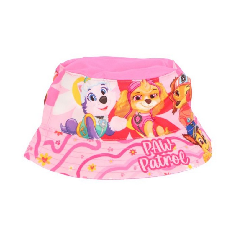 Paw Patrol Bøllehat Lyserød | Paw Patrol Hat / Hue / Hjelm - Temashop