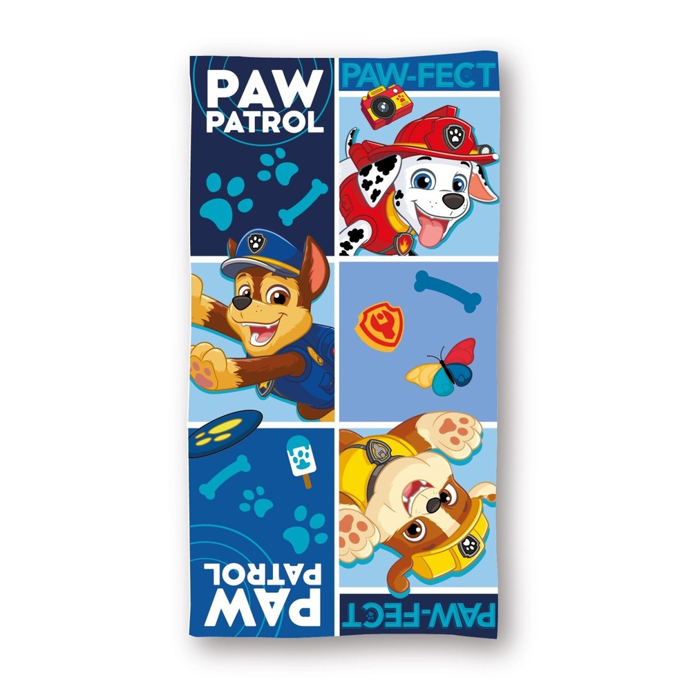 Paw Patrol Team Strandhåndklæde | Paw Patrol Håndklæder - Temashop