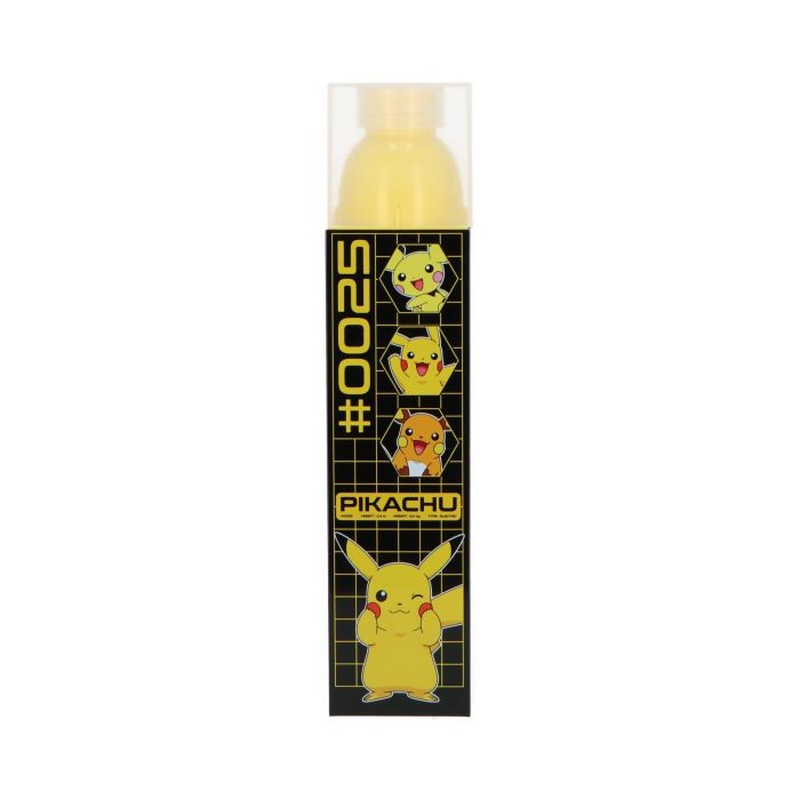 Pokémon Pikachu Drikkedunk Gul (650 ml, 7 x 7 x 27 cm) | Pokemon Lommelærke / Drikketilbehør - Temashop