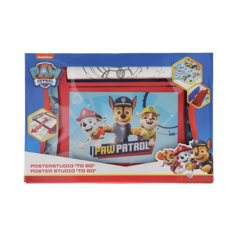 Paw Patrol Plakat Sæt (37 x 26 x 5 cm) | Paw Patrol Male- & Tegneudstyr - Temashop